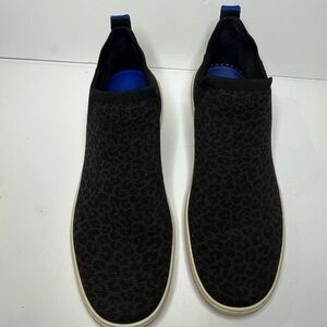 Rothy's Black and Blue Patterned Men's Sneakers